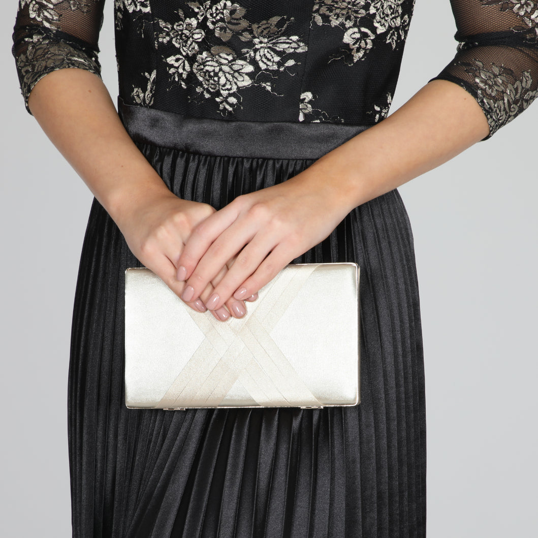 Bay Bag Satin Champagne