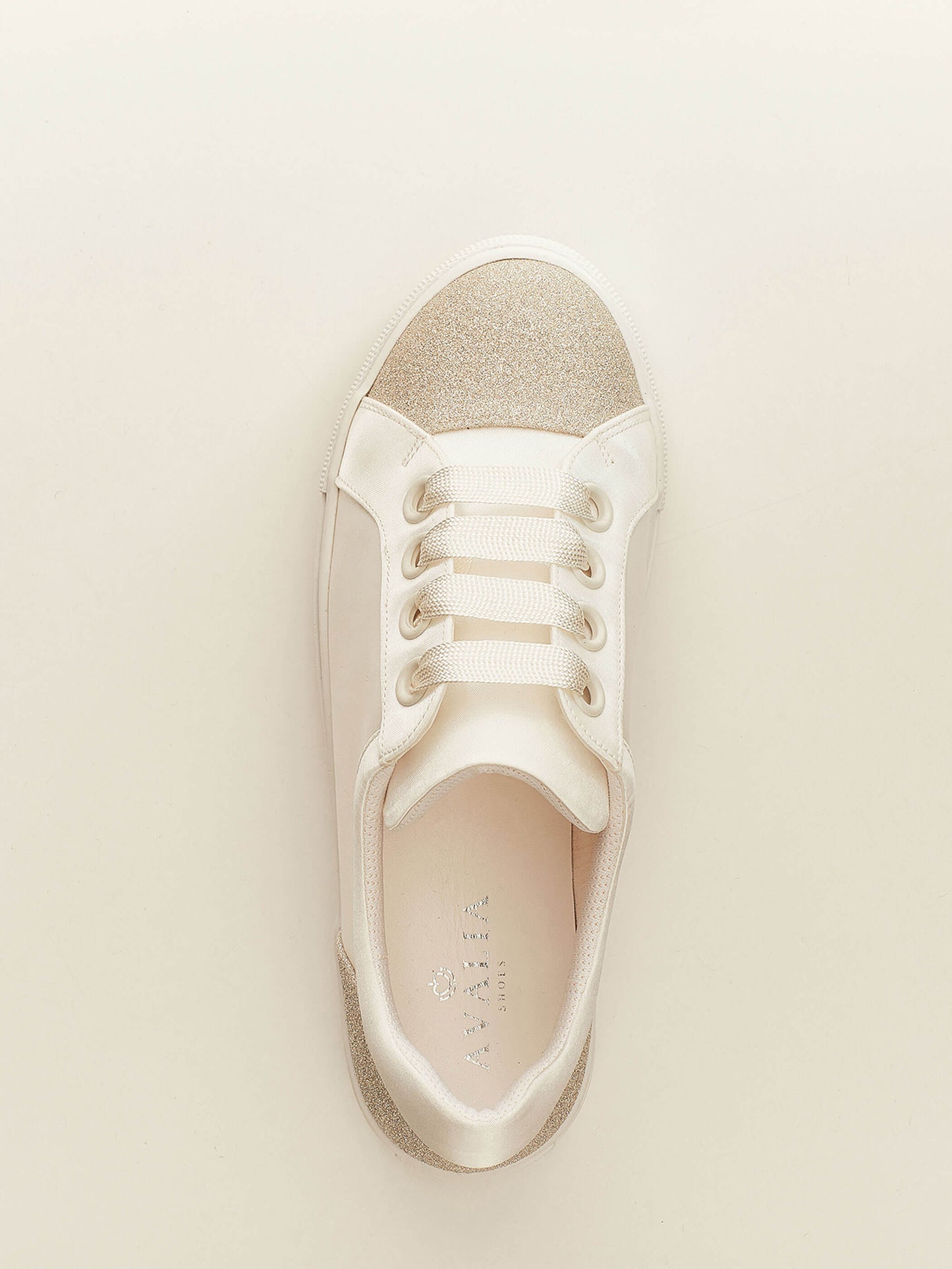 Brautsneaker Robin Glitzerbesatz