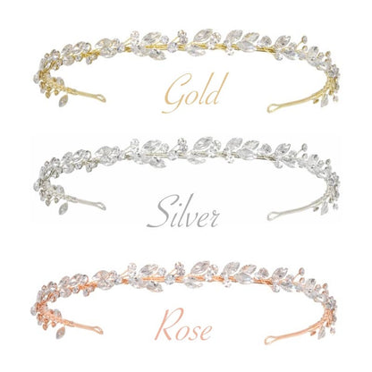 ATHENA - CRYSTAL CHIC STIRNBAND-KOLLEKTION - (DREI BÄNDER)