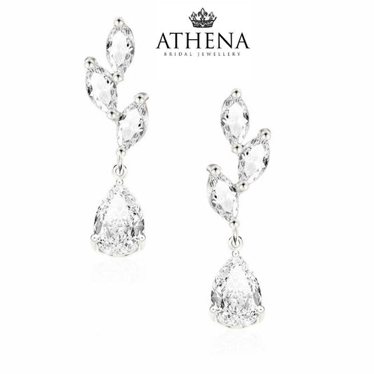 CZ KOLLEKTION — ZIERLICHE, ELEGANTE OHRRINGE — CZER663 SILBER