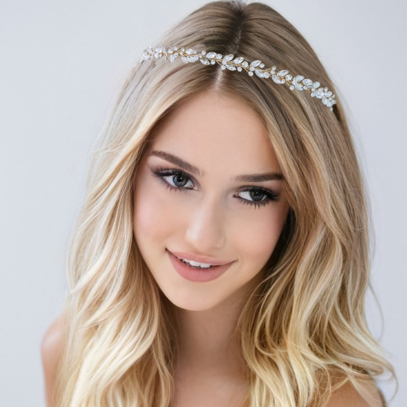 ATHENA - CRYSTAL CHIC STIRNBAND-KOLLEKTION - (DREI BÄNDER)