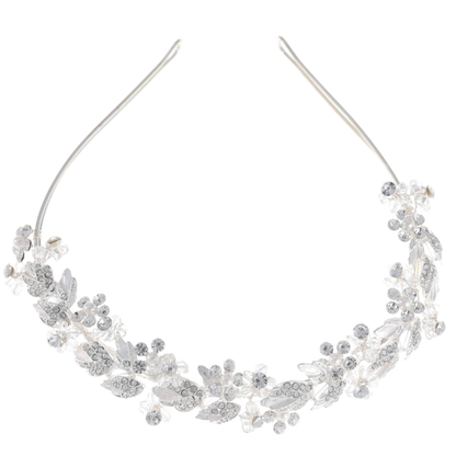 ATHENA COLLECTION HAARBAND, VINTAGE-TRAUM, AHB132, SILBER