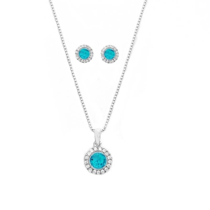 CZ KOLLEKTION - CHIC KRISTALLHALSKETTEN-SET KOLLEKTION - TRIO
