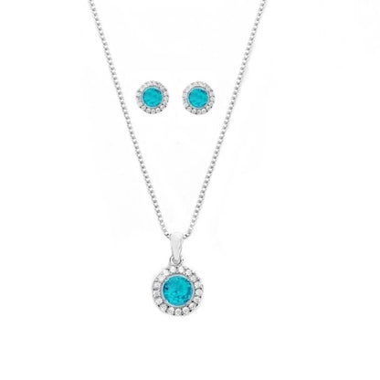 CZ KOLLEKTION - CHIC KRISTALLHALSKETTEN-SET KOLLEKTION - TRIO