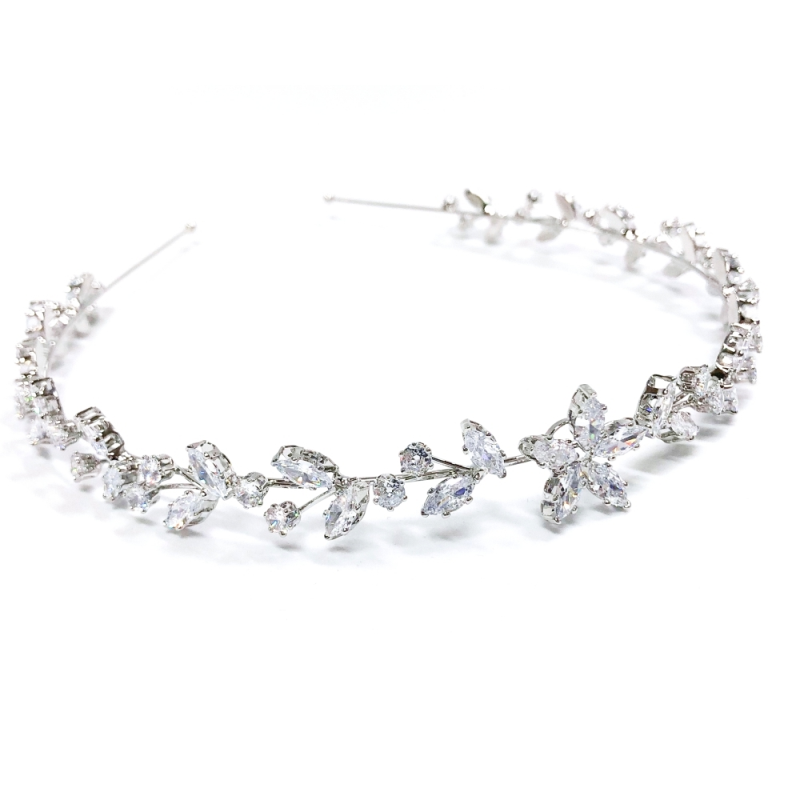 CZ KOLLEKTION - SIMULIERTER DIAMANT-STIRNREIF - AHB9O