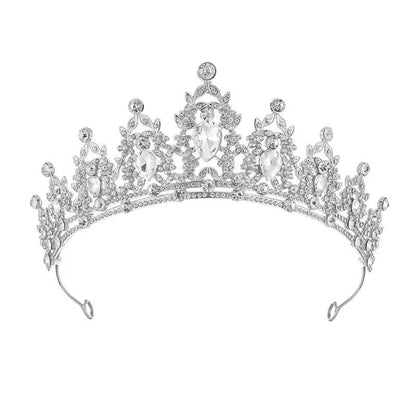 ATHENA KOLLEKTION - EXQUISITE STRASS TIARA - AHB212 SILV