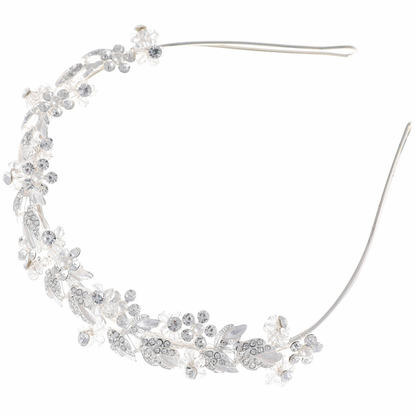 ATHENA COLLECTION HAARBAND, VINTAGE-TRAUM, AHB132, SILBER