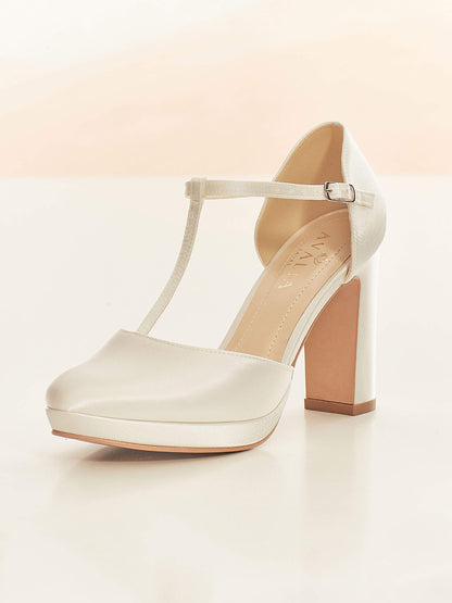 Brautschuh Coco Ivory Satin