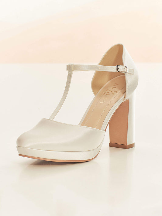 Brautschuh Coco Ivory Satin