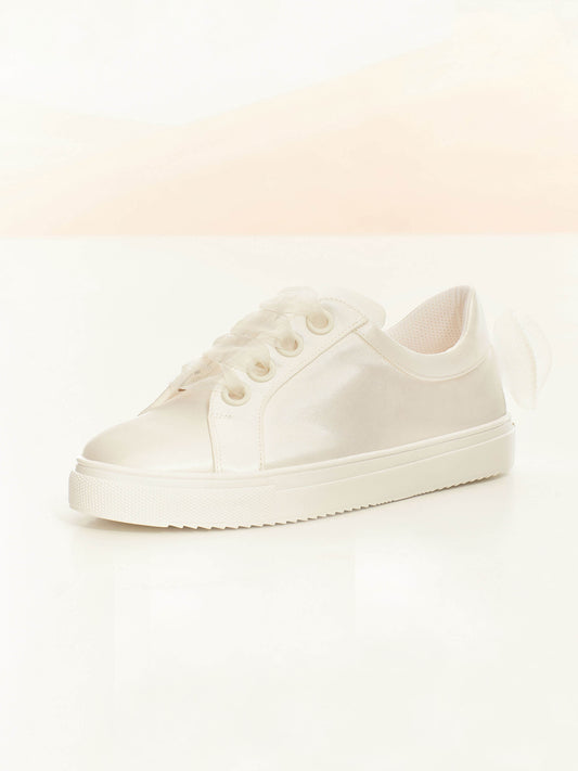 Brautsneaker Emily Ivory Satin