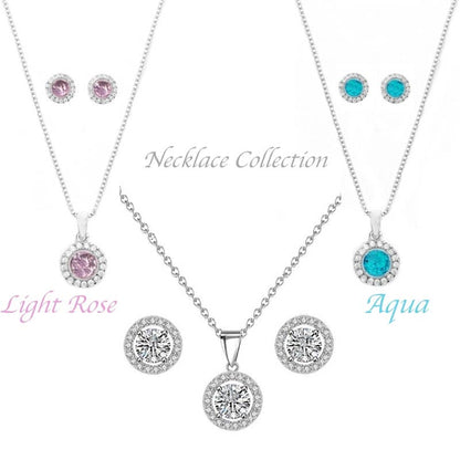 CZ KOLLEKTION - CHIC KRISTALLHALSKETTEN-SET KOLLEKTION - TRIO