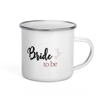 Braut - Emailletasse