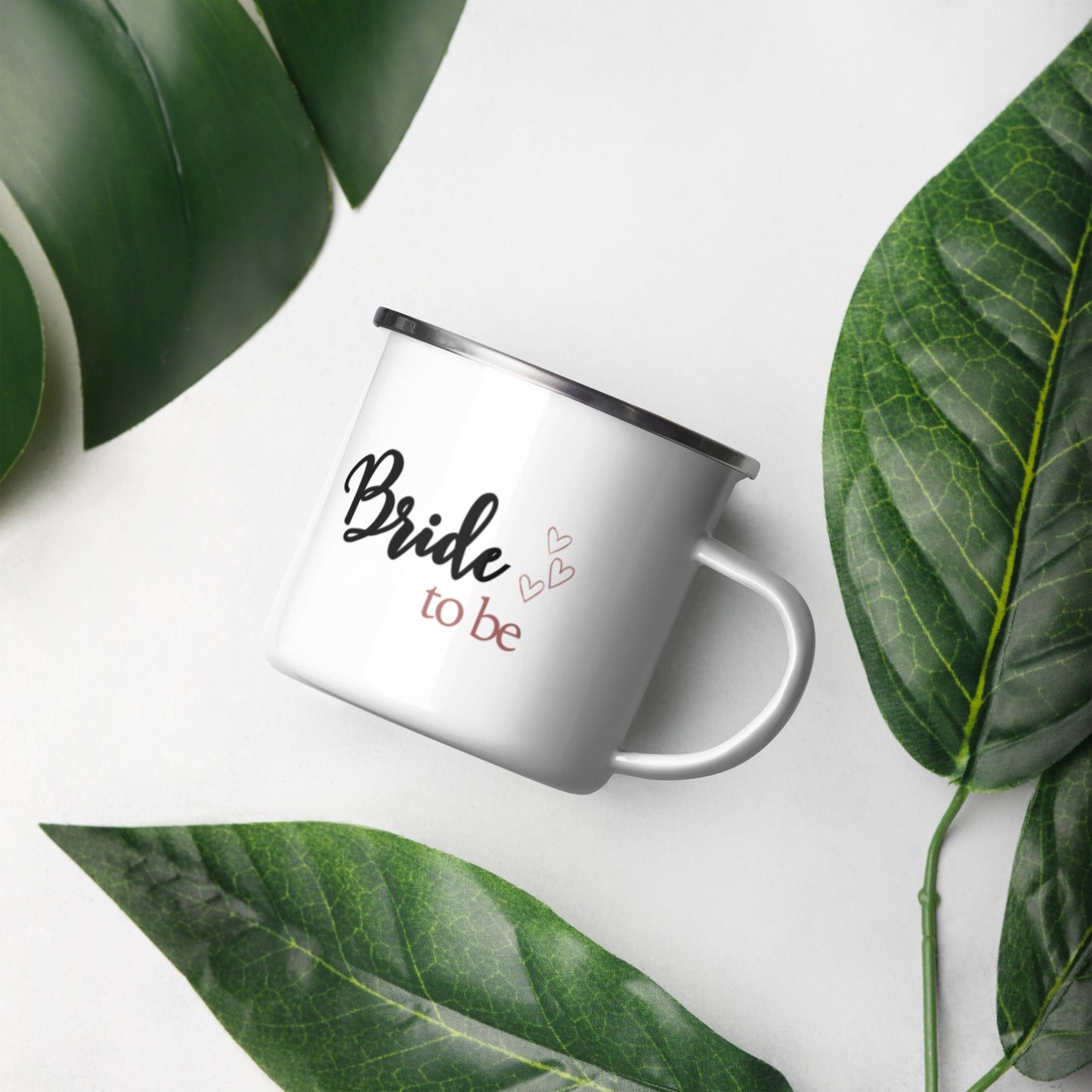 Braut - Emailletasse