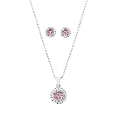 CZ KOLLEKTION - CHIC KRISTALLHALSKETTEN-SET KOLLEKTION - TRIO
