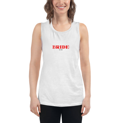 Damen Muscle-Tank-Top - Bride to be
